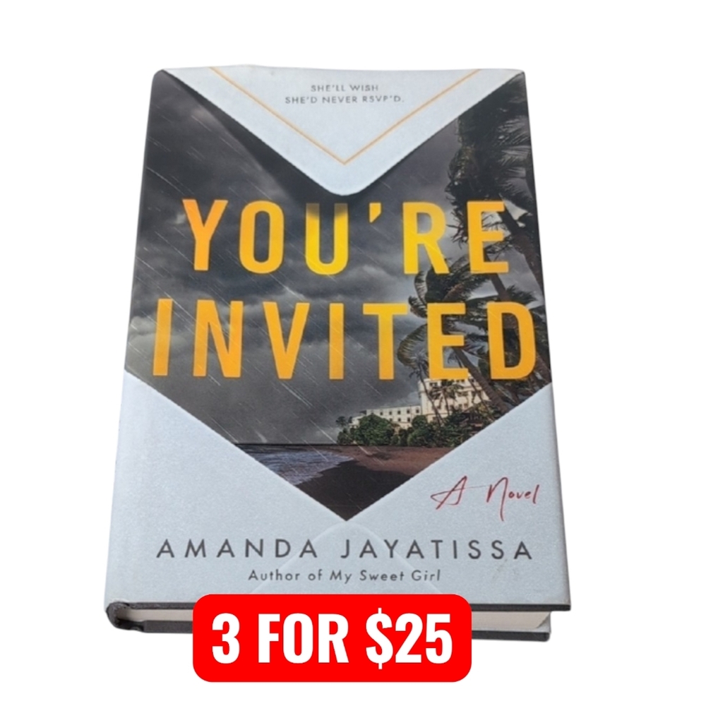 You're Invited by Amanda Jayatissa Hardback